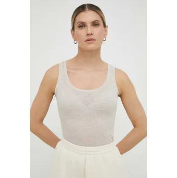 Dámské šaty Bavlněné šaty American Vintage MAS00 béžová 80X, vel. M