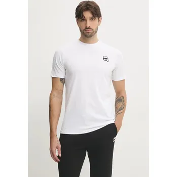 Pánské tričko Bavlněné tričko Karl Lagerfeld 500224.755710 bílá 00X, vel. L