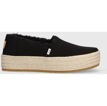 Dámská obuv Espadrilky Toms Valencia 10019795 černá 99X, EUR 41