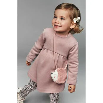 Dívčí šaty Dětské šaty s kabelkou Mayoral 2915.4E.Baby.9BYH růžová 30X, vel. 74