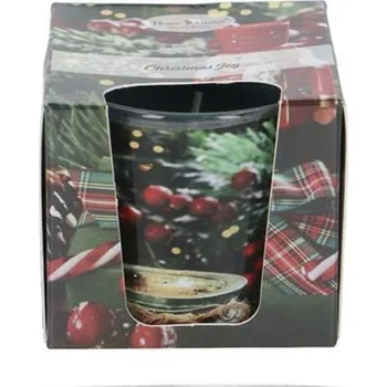 Svíčka Svíčka vonná dekorativní sváteční Christmas Joy 70g