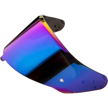 Příslušenství k helmě na motorku plexi pro přilby MATRYX, AIROH (stříbrné iridiové)