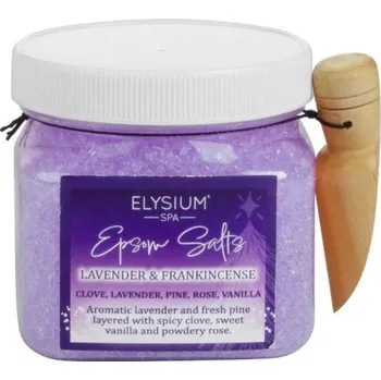 Koupelová sůl Elysium Spa Vánoční relaxační sůl Levandule 400g