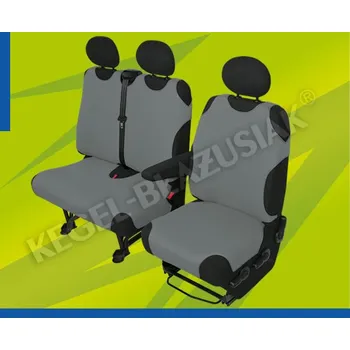Potah sedadla Kegel-Blazusiak 5-1067-253-3020 - Autotriko dodávka - šedé (1+2)