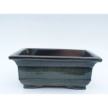 Květináč Miska 31 x 21 x 12,5 cm barva šedá