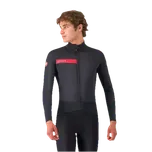 Castelli pánská cyklistická bunda Beta RoS, Light Black - XL