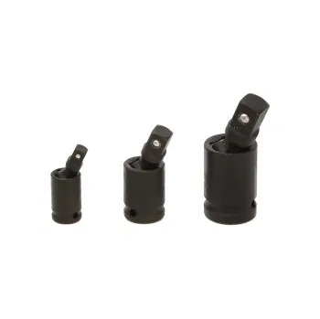Sada nárarových kulových kloubů 3 KS. 1/4&quot 3/8&quot 1/2&quot