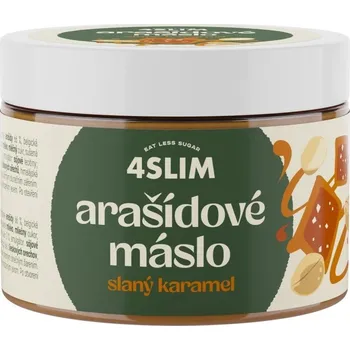 4SLIM Arašídové máslo 500g slaný karamel