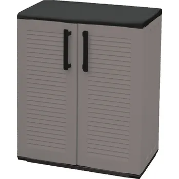 Nábytek ARTPLAST Easy E71-BPLUS Skříň nízká, šířka 68 cm, s 3 policemi