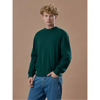 Pánský svetr Svetr s vysokým podílem bavlny - M - House - pískově zelená - 096BY-97X