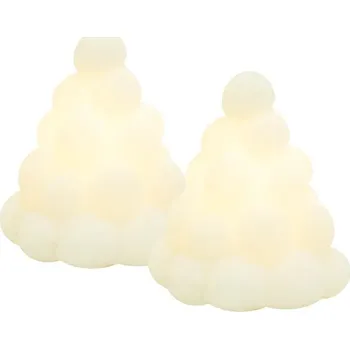 Vánoční dekorace Sada vánočních LED dekorací Sirius Evy Snebolde 2-pack bílá barva 13325. 00X