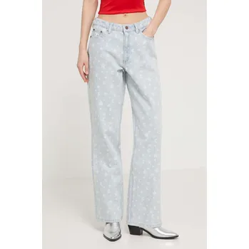 Dámské džíny Džíny Karl Kani dámské, high waist 6100535 modrá 55X, vel. 27