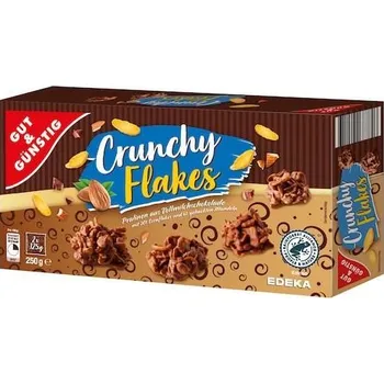 Cukrovinka GG Crunchy flakes v mléčné čokoládě 250g
