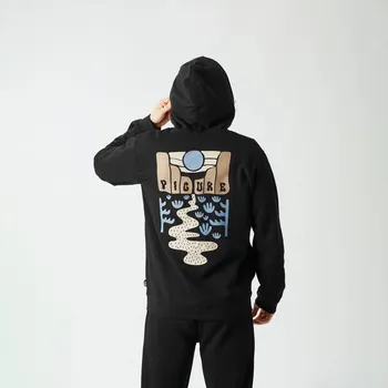 Pánská mikina mikina PICTURE Ouvea BLACK velikost oblečení S