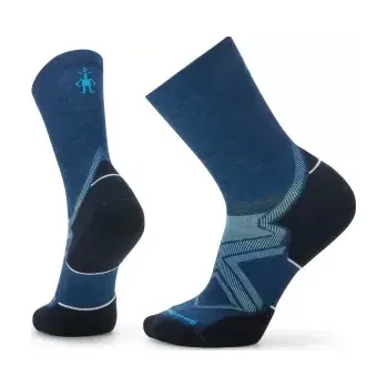 Dámské termo ponožky Smartwool Run Cold Weather Targeted Cushion Crew Socks, Alpine Blue