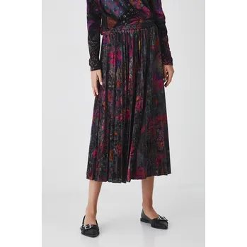 Dámská sukně Sukně Medicine černá barva, midi, áčková RW24.SDD604 99D, vel. M