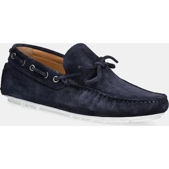 Dámská obuv Semišové mokasíny U.S. Polo Assn. PABLO pánské, tmavomodrá barva, PABLO001M/5S1 PABLO001M.5S1 59X, EUR 43