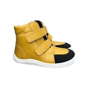 Chlapecká zimní obuv Baby Bare Shoes Febo Winter Ocru Asfaltico Velikost: 26
