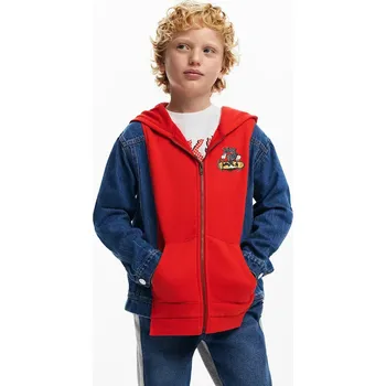 Chlapecká bunda Dětská bunda Desigual červená barva, 25SBED01 29X, vel. 140