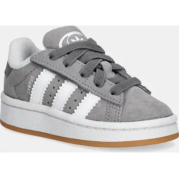 Chlapecké tenisky Dětské sneakers boty adidas Originals CAMPUS 00s CF EL šedá barva, JI4334 90X, EUR 21