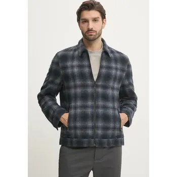 Dámská bunda Vlněná košilová bunda Pepe Jeans MARRINGTON PM403055 námořnická modř 59X, vel. XL