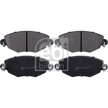 Brzdová destička Sada brzdových destiček, kotoučová brzda FEBI BILSTEIN 16402