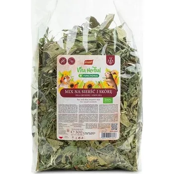 Krmivo pro hlodavce VITAPOL Vita Herbal Functional mix pro srst a kůži pro hlodavce a králíky 300 g