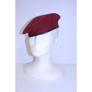 Čepice TONAK/Vestimentum BARET AČR VÝSADKÁŘ tmavěčervený Velikost: 54-55