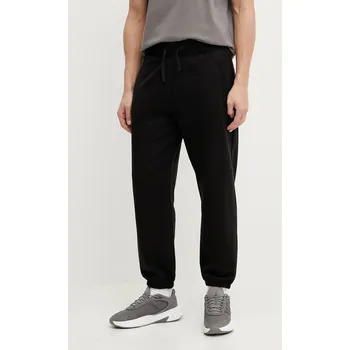 Bavlněné tepláky The North Face Dome Relaxed NF0A8C3SJK31 černá 99X, vel. L