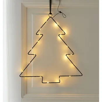 Vánoční dekorace BOLTZE Závěsný LED stromek 35 x 30 cm