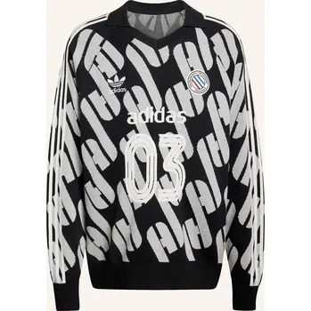 Pánská košile Adidas Originals Pánská Úpletová Polokošile Adicolor...