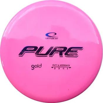 Disc golf Latitude 64º Pure Gold 2022 (discgolf) (Speed 3, Glide 3, Turn -1, Fade 1)