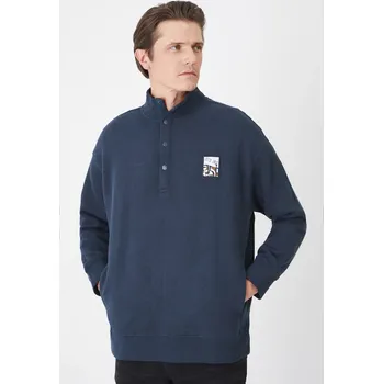 Pánská mikina Mikina Medicine pánská, tmavomodrá barva, s potiskem RS25.BLM100 59X, vel. XL