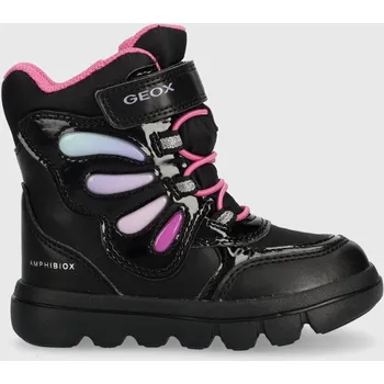 Chlapecké tenisky Dětské boty Geox J36HWA 054FU J WILLABOOM J36HWA.054FU.24.27 černá 99X, EUR 25