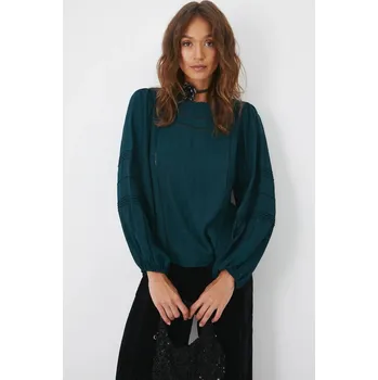 Dámská halenka Halenka Medicine dámská, zelená barva RW24.BDDA05 67X, vel. S