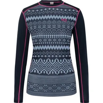 Dámské funkční tričko Kari Traa LIVE LS - tmavě modrá M