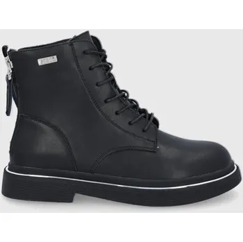 Dámské kozačky Kožené kotníkové boty GOE II2N4014.BLACK černá 99X, EUR 38