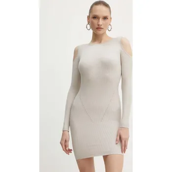 Dámské šaty Šaty Guess EMELY W4YK08.Z3FF0 béžová 01X, vel. L