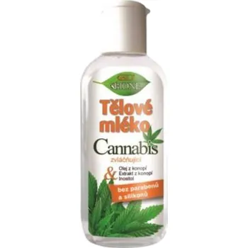 Tělové mléko Cestovní tělové mléko CANNABIS 80 ml