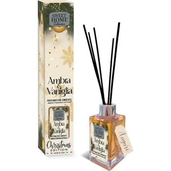 Aroma difuzér Sweet Home vánoční aroma difuzér Amber & Vanilla 100ml