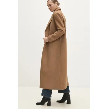 Dámský kabát Kabát Answear.LAB 1159.tlk hnědá 82X, vel. XL