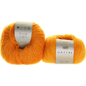 Příze Gazzal Exclusive 9930 Cheddar