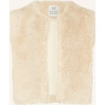 Dámská vesta Koko Noko Dívčí Plyšová Vesta, béžová, 110