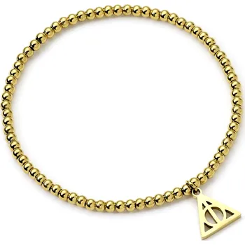 Náramek The Carat Shop Náramek s přívěskem, kuličkový pozlacený - Relikvie smrti, Harry Potter