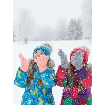 Sinsay - Sada 2 párů rukavic - pastelová růžová - 045FU-03X - 045FU-03X-L