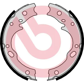 Brzdová čelist Sada brzdových čelistí, parkovací brzda BREMBO S 34 509