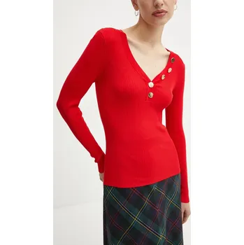 Dámský svetr Svetr Morgan MBANBI.N červená 29X, vel. L