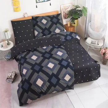 Povlečení Povlečení prodloužené mikrosatén - vzor 31614 (140x220, 70x90cm)