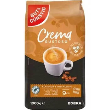 Káva GG Crema Gustoso zrnková káva 1kg