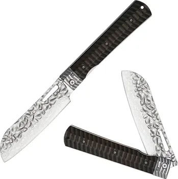 Kuchyňský nůž Zavírací santoku nůž KARASU Dellinger 11,5 cm